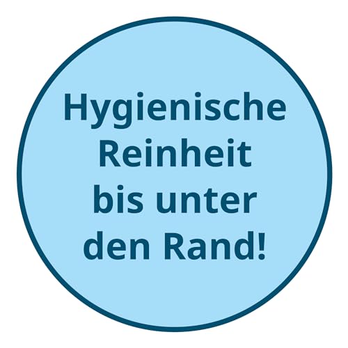 bideo® Reinigungs-Set mit 2 WC-Schaum und WC-Bürste | schwarz