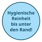 bideo® Rand-WC-Bürste Silikon schwarz