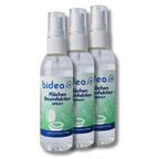 drei Flaschen Flächendesinfektion