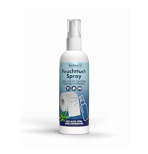 Feuchttuch-Spray mit Aloe Vera & Panthenol - 50 ml