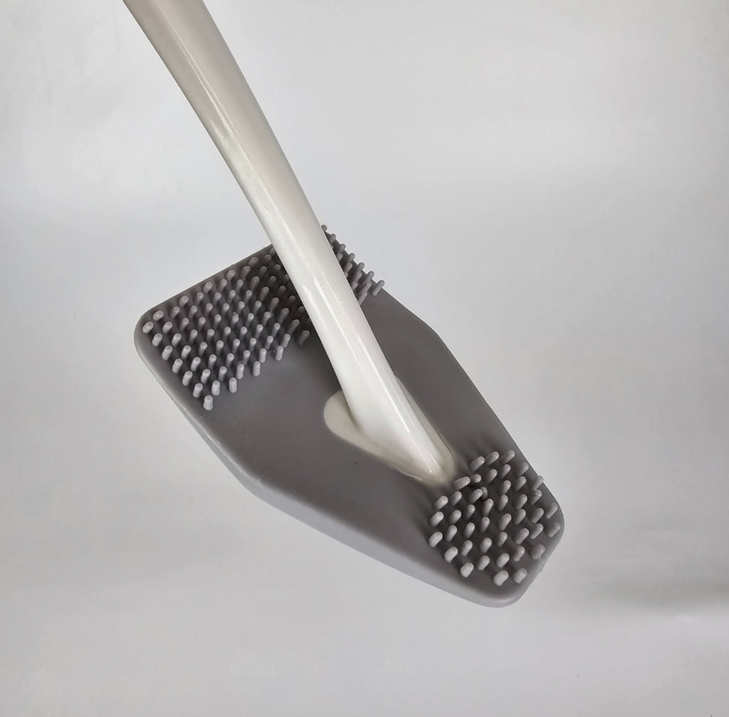 bideo® Reinigungs-Set mit 2 WC-Schaum und WC-Bürste | weiß