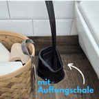 bideo® Reinigungs-Set mit 2 WC-Schaum und WC-Bürste | schwarz