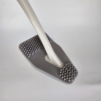 bideo® Rand-WC-Bürste Silikon weiß