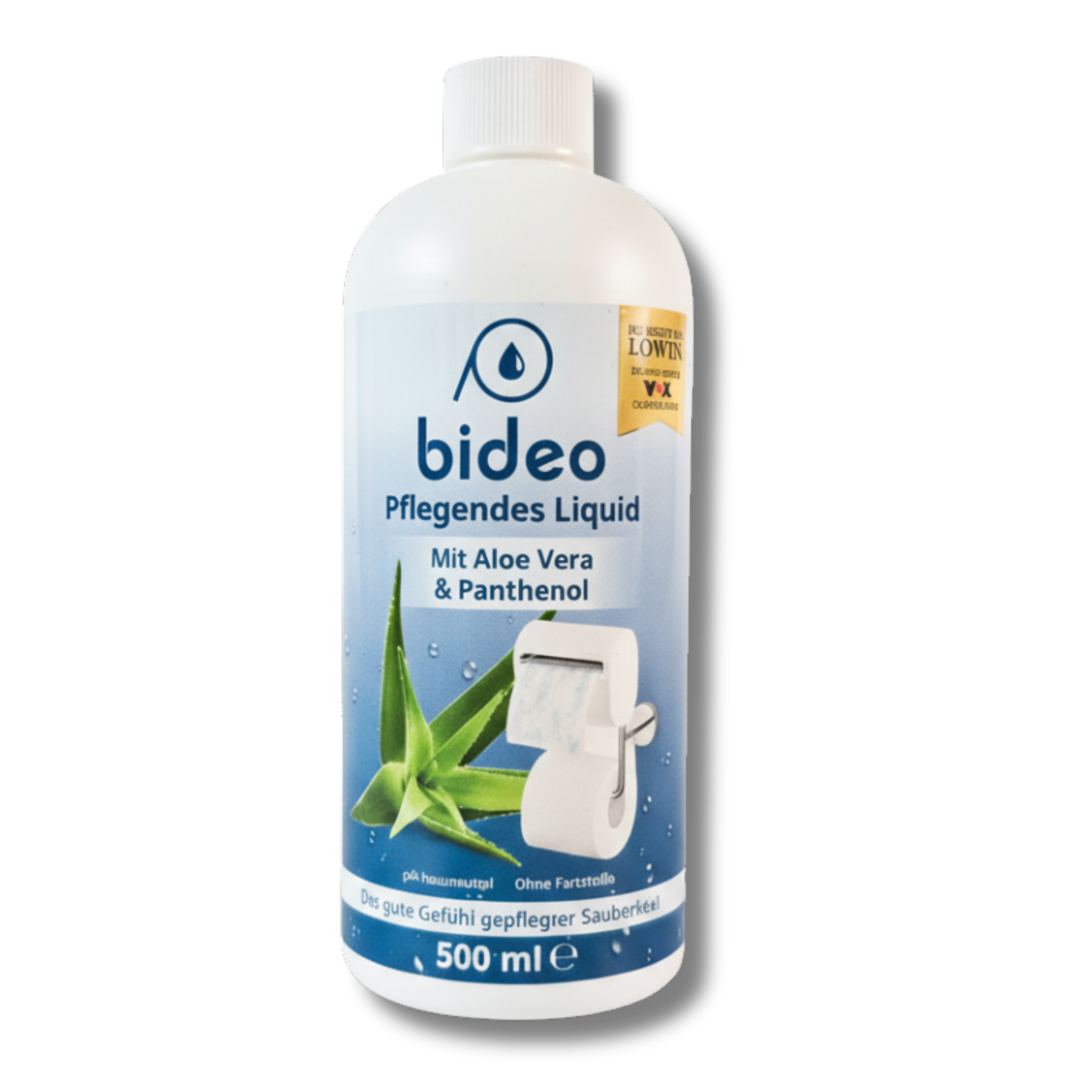 eine Flasche Pflege-Liquid 500ml