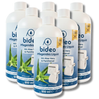 Sechs Flaschen Pflege-Liquid 500ml