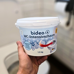 bideo® Reinigungs-Set mit WC-Schaum und WC-Bürste | schwarz